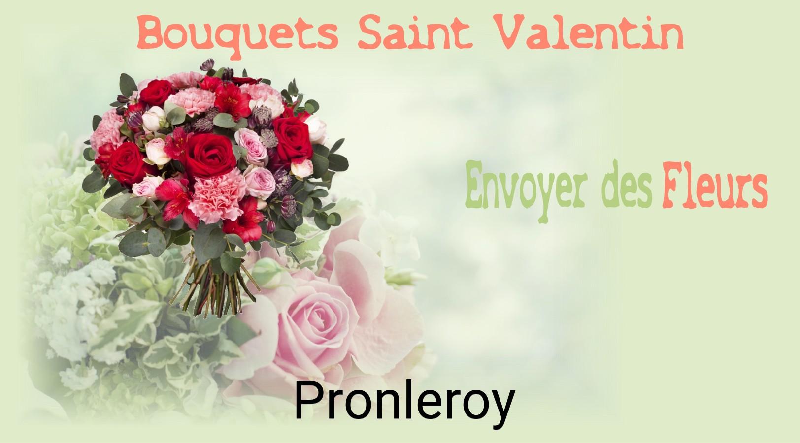 Roses de Saint-Valentin livrées à Pronleroy